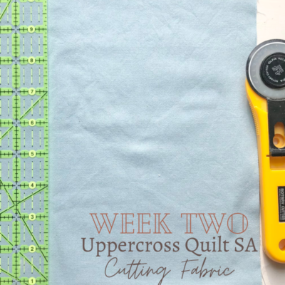 Uppercross Sew Along – Week Two